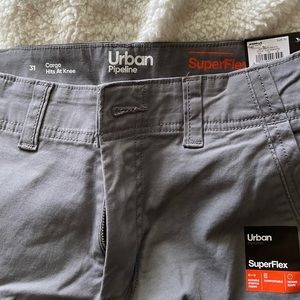 Men’s Urban Pipeline Cargo Shorts, gray, 31 waist